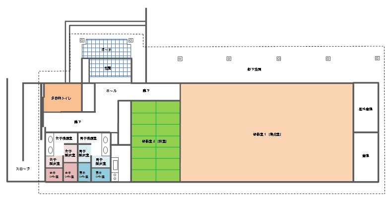 構内図です。