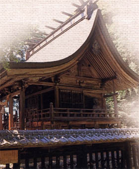 三島神社本殿写真