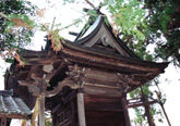 船川神社本殿の写真