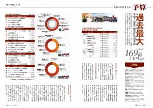 広報とうおん2023年4月号　令和5年度まちの予算