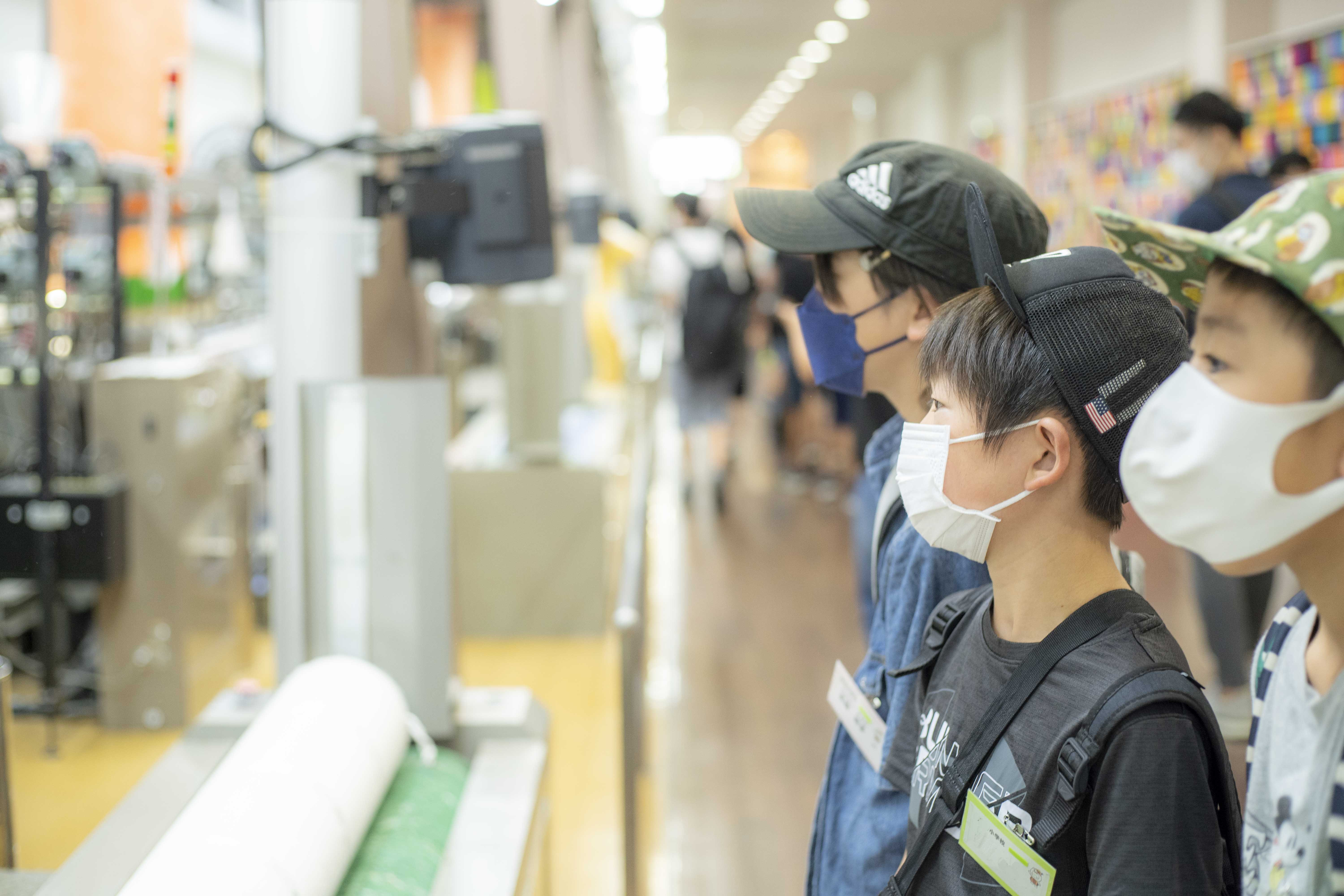 わんぱく広場「タオル美術館へいこう」