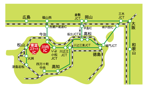 車でのアクセス方法