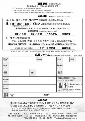 応募様式