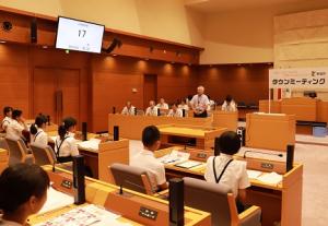 小学生の会場の様子